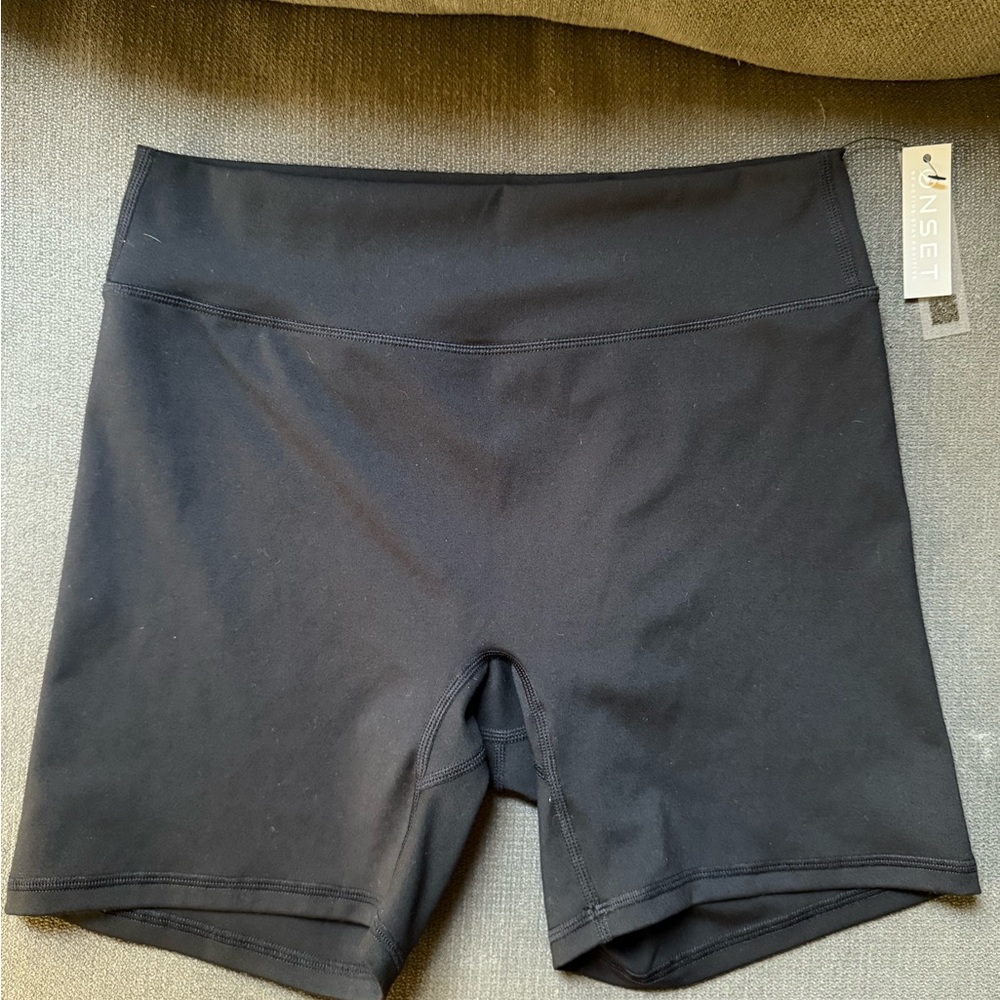 Women's Black Bike Shorts